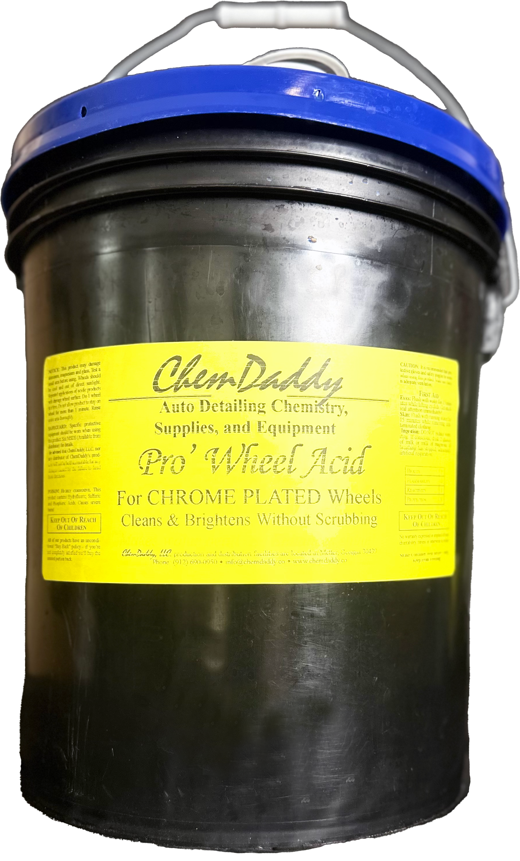 ChemDaddy's Pro Wheel Acid™ - ChemDaddy - Chemistry - Best for Wheel care without scrubbing. cleaning supplies for car.
