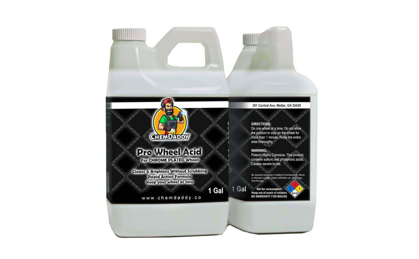ChemDaddy's Pro Wheel Acid™ - ChemDaddy - Chemistry - Best for Wheel Washing without scrubbing.